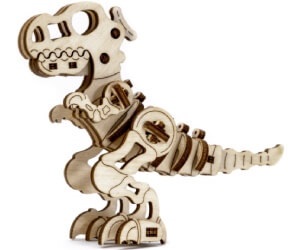 fa építőjátékok 3D puzzle dinoszaurusz