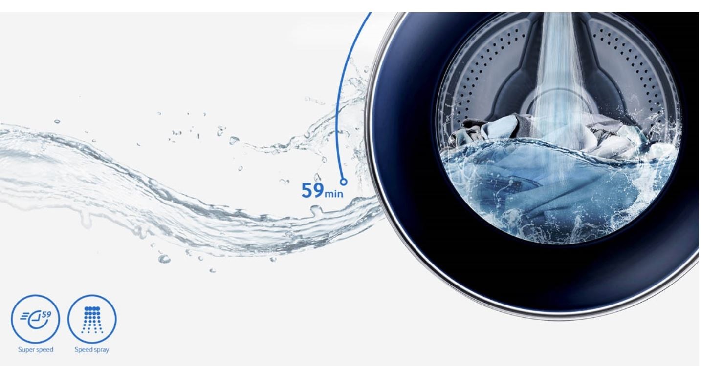 mosógép Samsung szárítóval