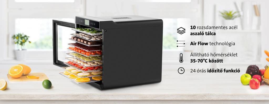 Multifunkciós aszalógép ETA Vital Air 2