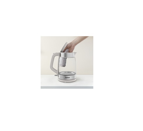 Tefal KI772D38 Glass Black elektromos vízforraló