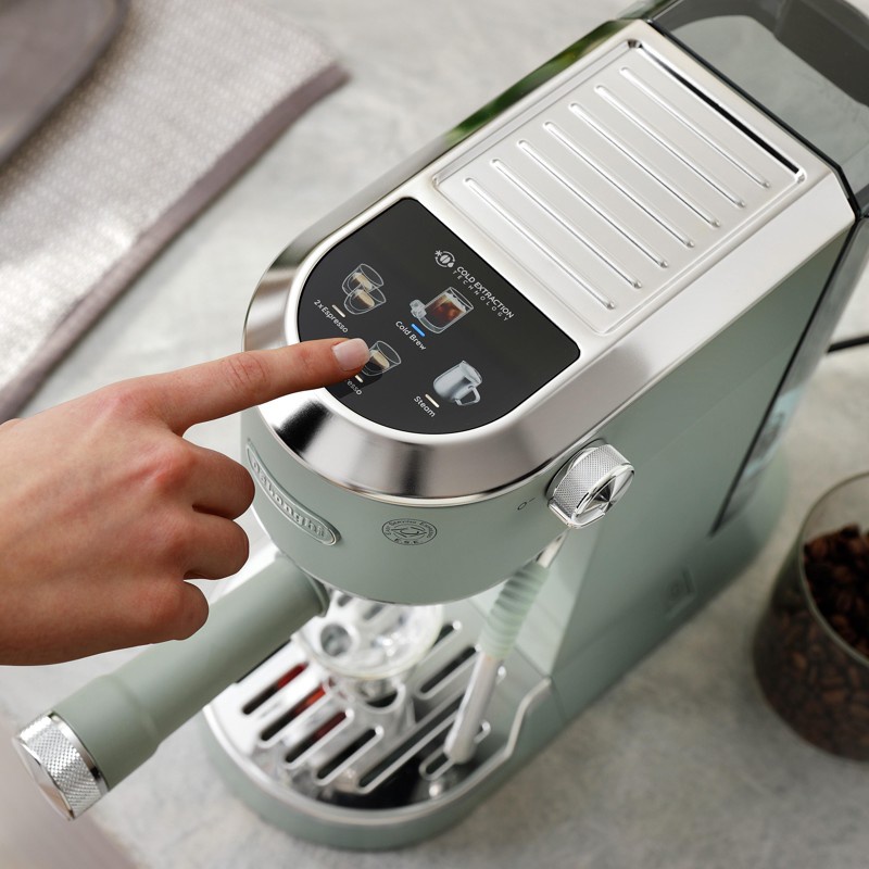 De'Longhi Dedica Duo EC890.GR karos kávéfőző De'Longhi Dedica Duo EC890.GR karos kávéfőző