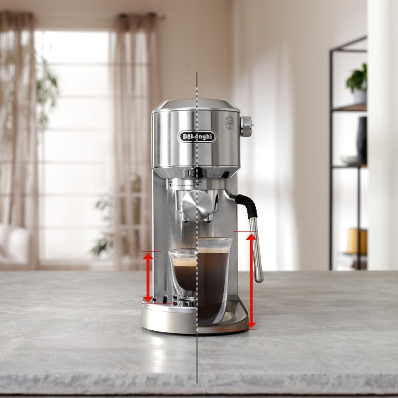 De'Longhi Dedica Duo EC890.M karos kávéfőző De'Longhi Dedica Duo EC890.M karos kávéfőző