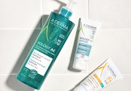 A-DERMA termékek zsíros, aknéra hajlamos bőrre