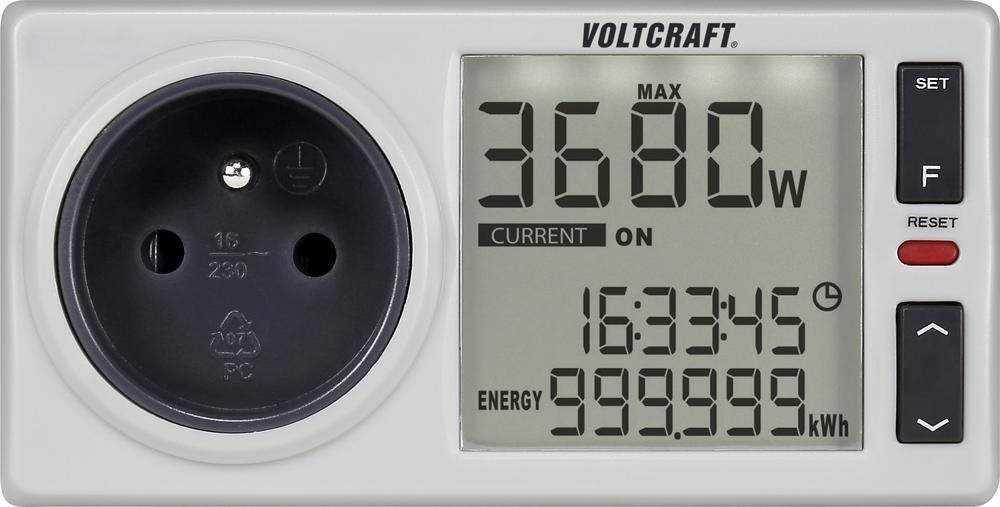 Kapj pontos képet otthonod energiafogyasztásáról Voltcraft wattmérő és fogyasztásmérő