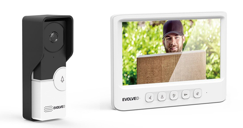 EVOLVEO DoorPhone IK06; videótelefon; biztonsági rendszer