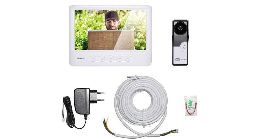 EVOLVEO DoorPhone IK06; videótelefon; biztonsági rendszer