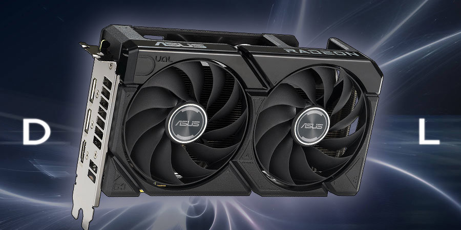 Asus DUAL Radeon RX 9060 XT 16G