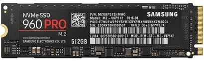 Samsung 960 PRO NVMe SSD