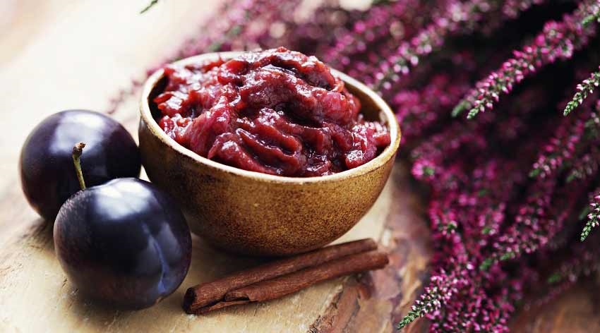 szilvás csatni recept