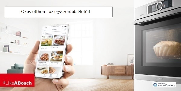 Okos BOSCH beépíthető sütő modellek