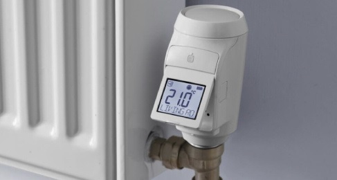 Digitális termosztátfej