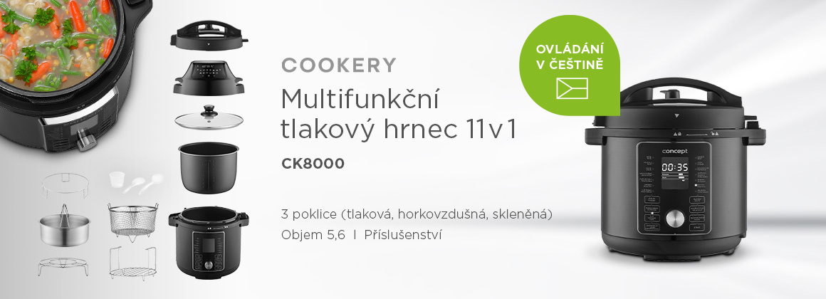 Multifunkcionális edény Concept CK8000 COOKERY