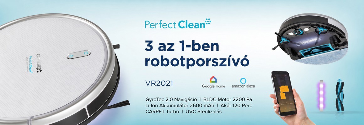 Concept VR2021 Perfect Clean robotporszívó