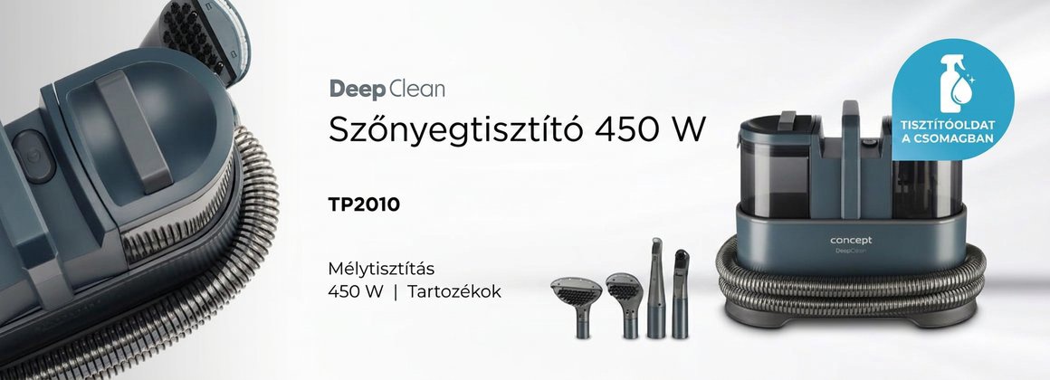 Concept TP2010 DEEPCLEAN 450 W többfunkciós porszívó