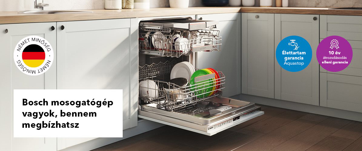 BOSCH SMI4HVS00E beépíthető mosogatógép BOSCH SMI4HVS00E beépíthető mosogatógép