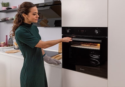 Candy beépíthető sütő funkciók