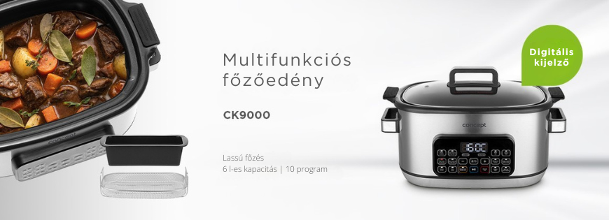 Concept CK8001 multifunkciós edény Concept CK8001 multifunkciós edény