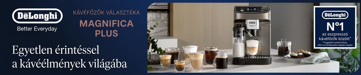 De'Longhi Magnifica Plus ECAM 320.61.G automata kávéfőző