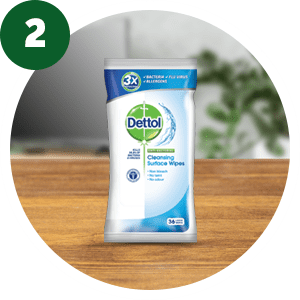  DETTOL antibakteriális törlőkendő különféle felületekre