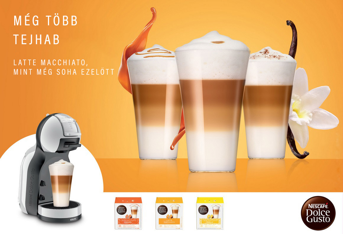 NESCAFÉ Dolce Gusto Latte Macchiato kávé
