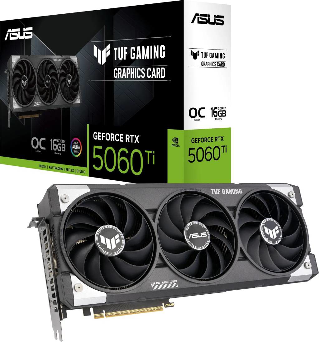 Asus TUF RTX 5060 Ti O16G Gaming