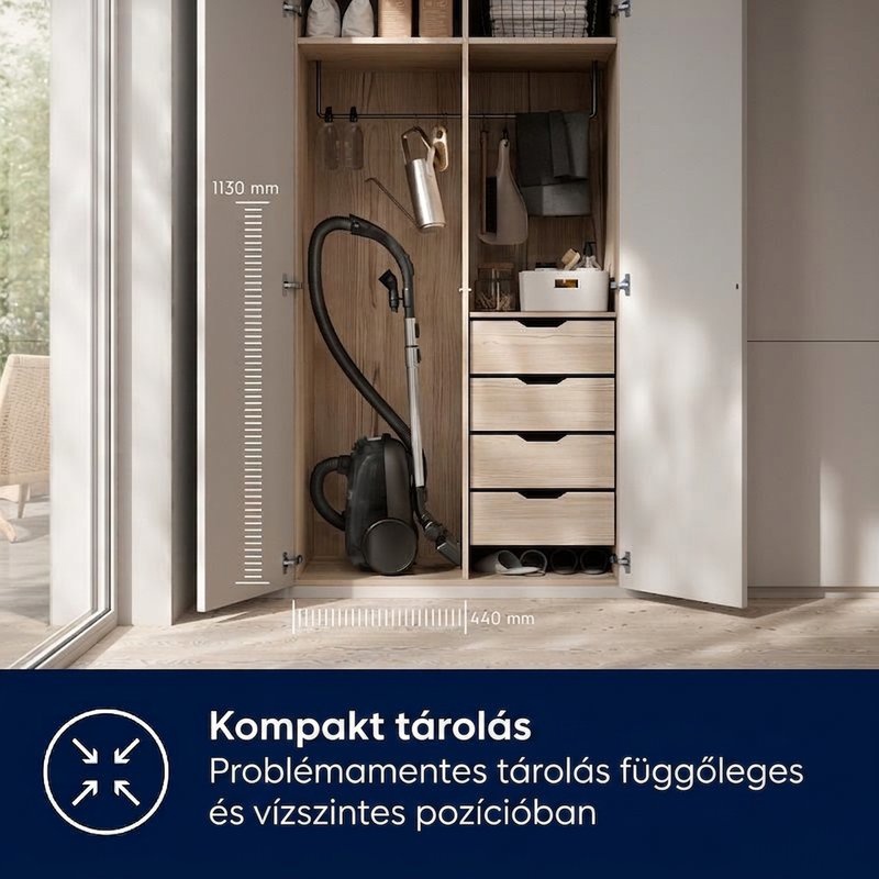 Electrolux 600 Clean EB61C1OG porzsákos porszívó Electrolux 600 Clean EB61C1OG porzsákos porszívó