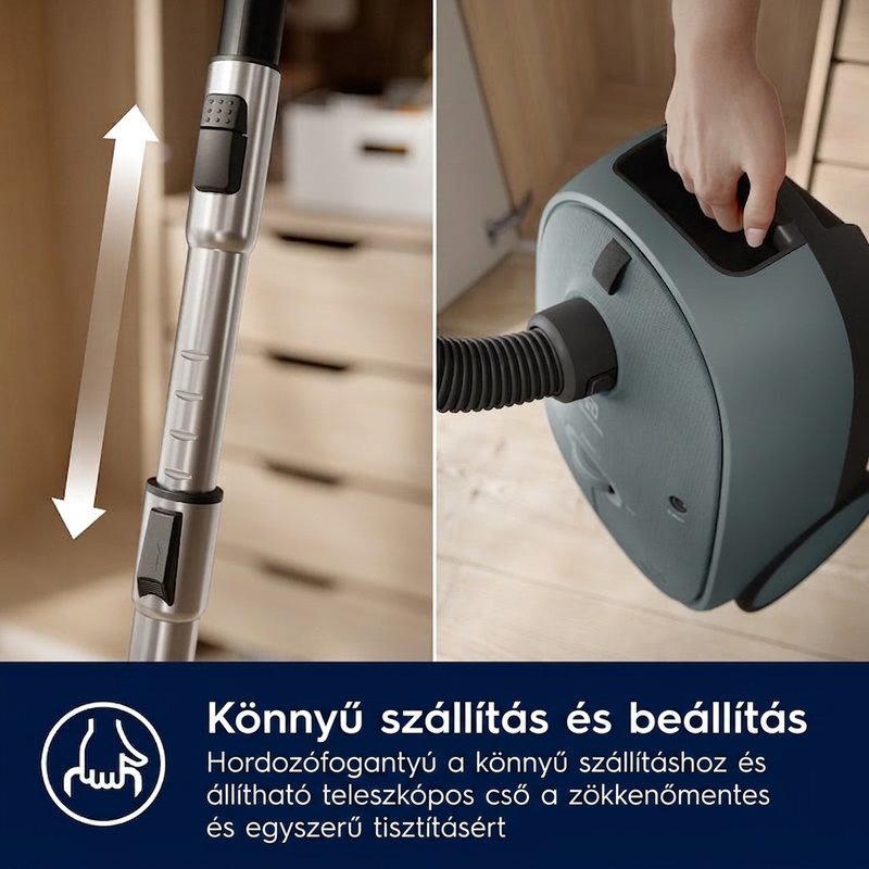 Electrolux 600 Clean EB61C1OG porzsákos porszívó Electrolux 600 Clean EB61C1OG porzsákos porszívó