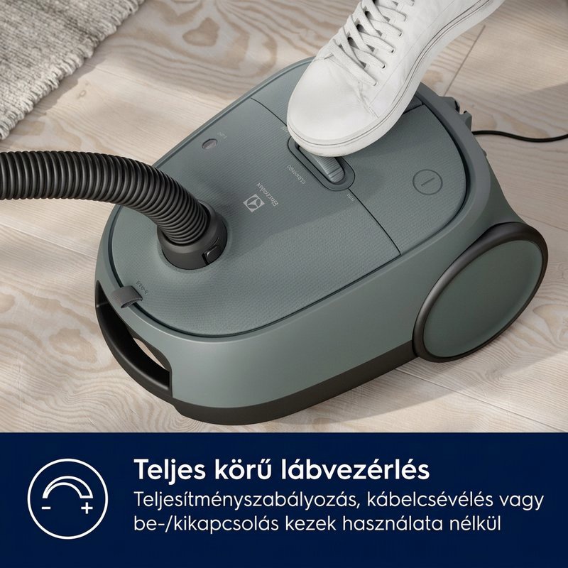 Electrolux 600 Clean EB61C1OG porzsákos porszívó Electrolux 600 Clean EB61C1OG porzsákos porszívó