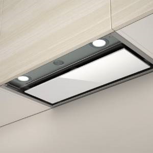 Beépíthető inox páraelszívó