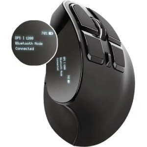 Ergonomikus vezeték nélküli egér