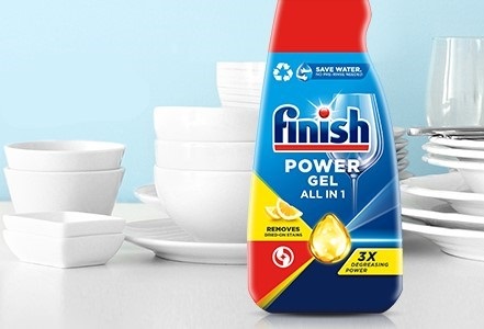 Finish mosogatógép gél