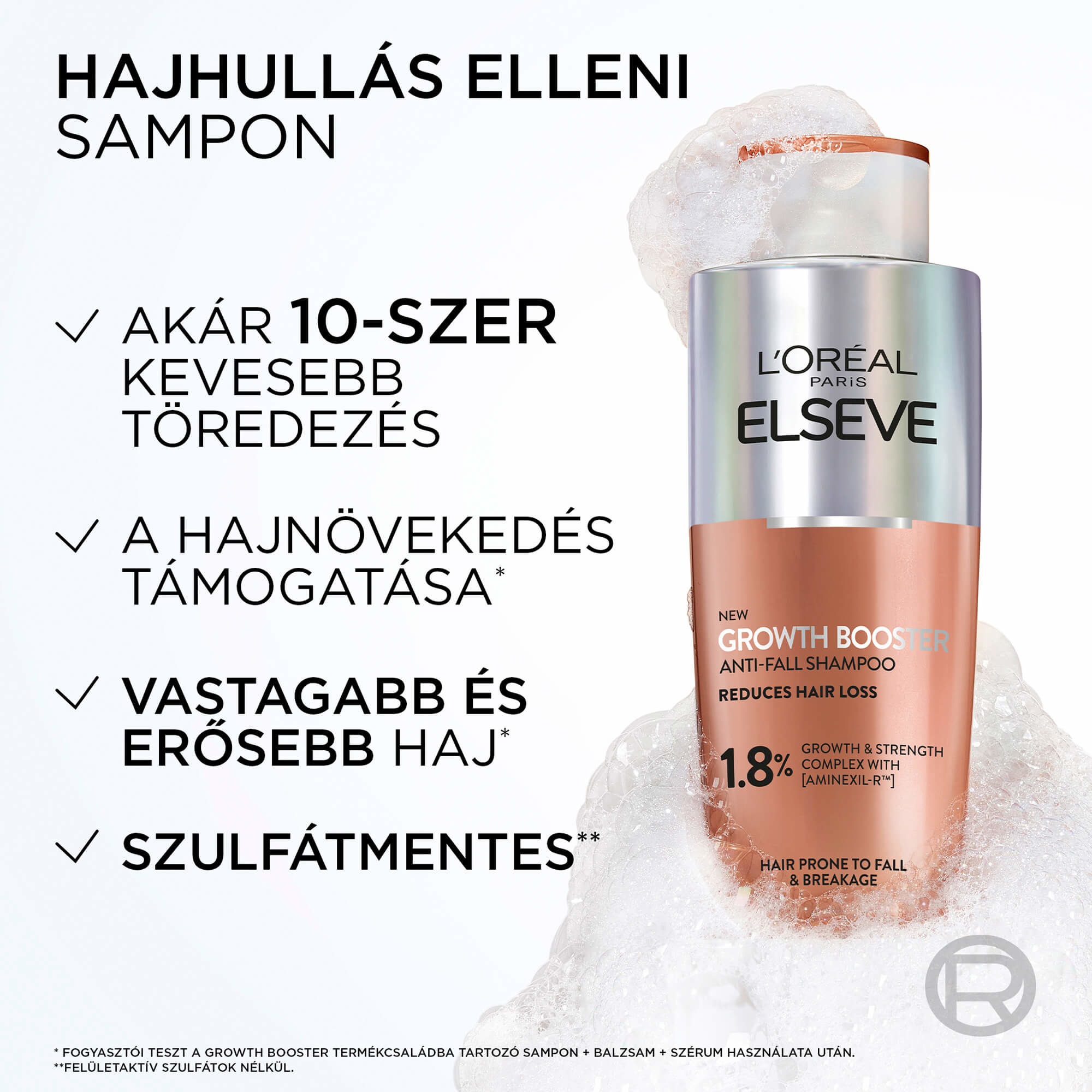 L'ORÉAL PARIS Elseve, Growth Booster Anti Fall Conditioner, 150 ml