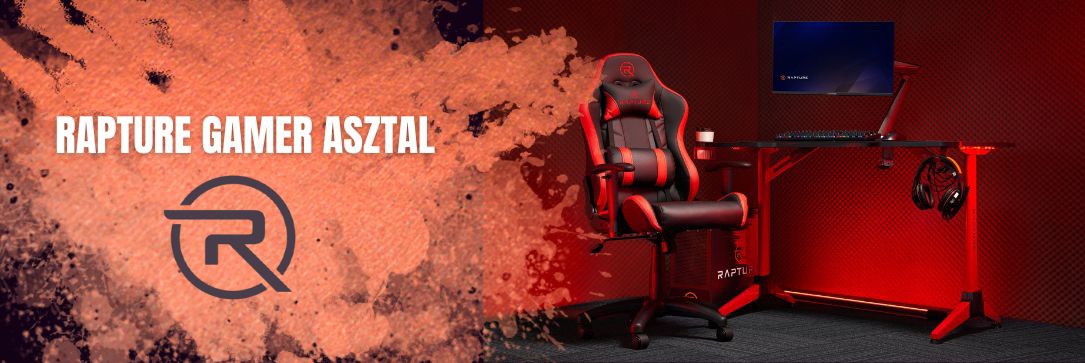 Rapture gamer asztal
