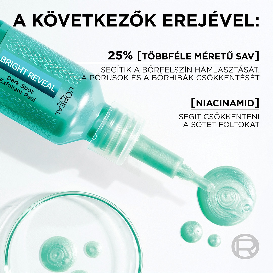 L'ORÉAL PARIS Bright Reveal bőrhámlasztó