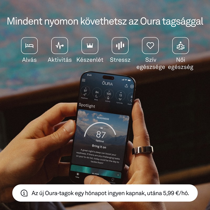 Oura Ring 4 okosgyűrű