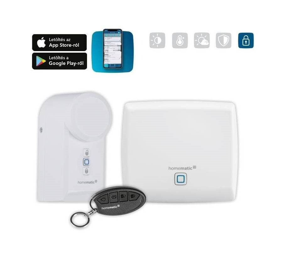 Homematic IP Kezdőkészlet – beléptető rendszer – HmIP-SK14 Homematic IP Kezdőkészlet – beléptető rendszer – HmIP-SK14