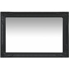 Szögletes keretes tükör fa kerettel