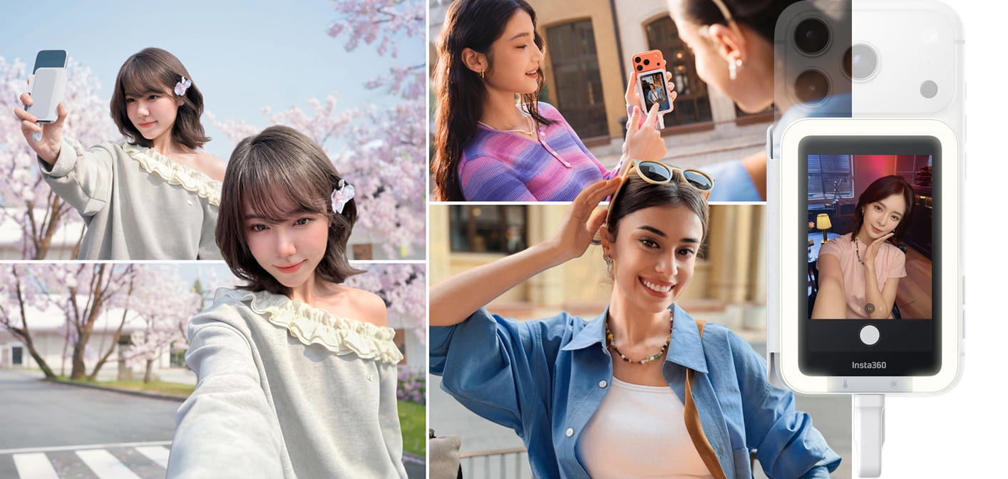 Insta360 Snap Selfie Screen