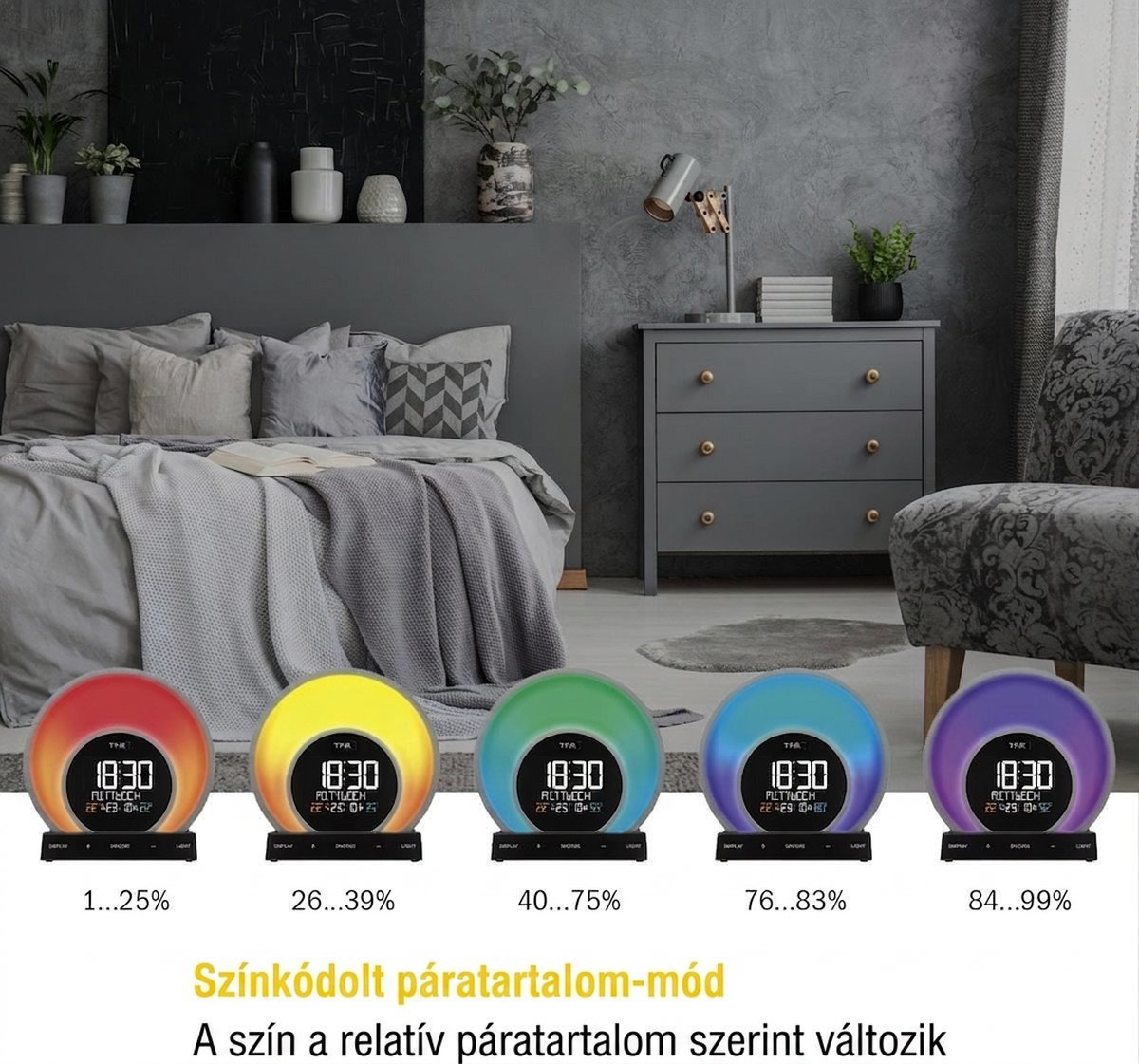 Budík Budík TFA60.2026.01 SOLUNA