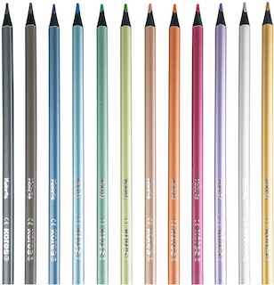 Metál színes ceruzák