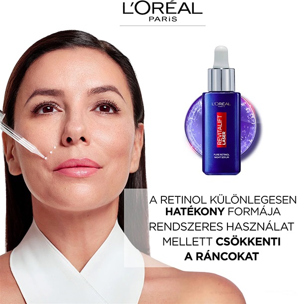 L'ORÉAL PARIS Revitalift Laser X3 Retinol éjszakai szérum 30 ml