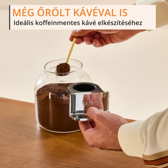 KRUPS SA4001E0 Coffee Crush Ivory automata kávéfőző