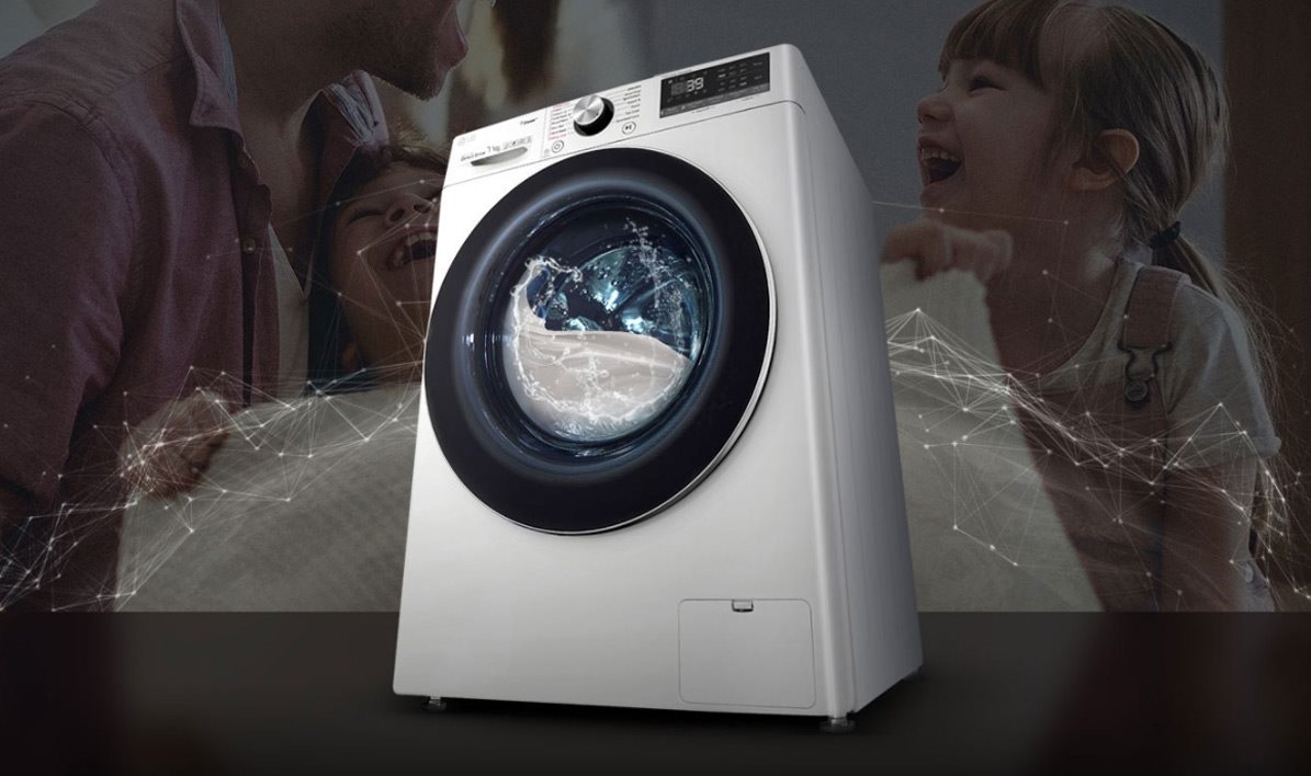 A TwinWash LG mosógép két adag szennyest mos egyszerre