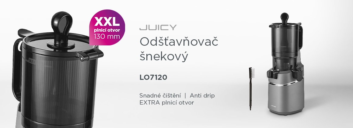 Csigás gyümölcscentrifuga Concept LO7120 JUICY