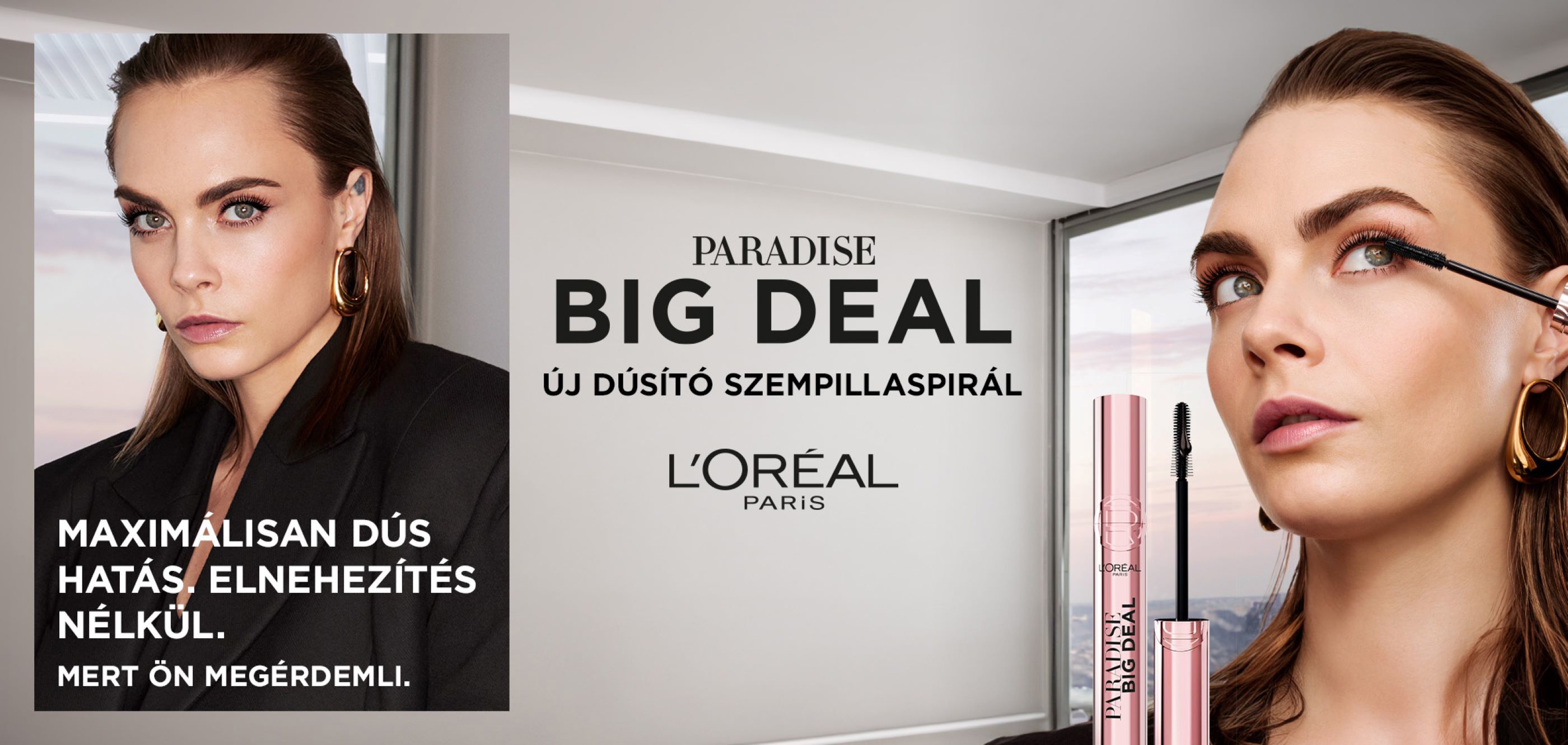 L'ORÉAL PARIS Paradise Big Deal Black szempillaspirál 9,9 ml