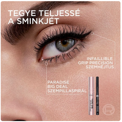 L'ORÉAL PARIS Paradise Big Deal Black szempillaspirál 9,9 ml