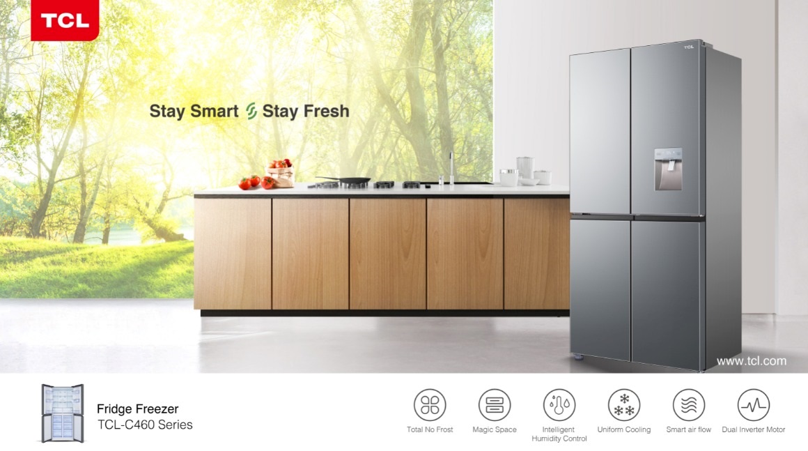 TCL hűtőszekrény