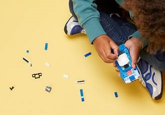 LEGO rendőrség - rendőrségi autó
