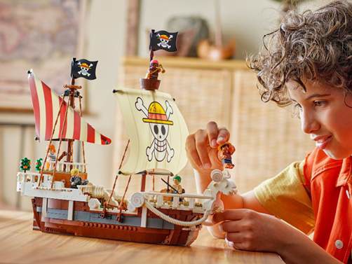 lego one piece hajó