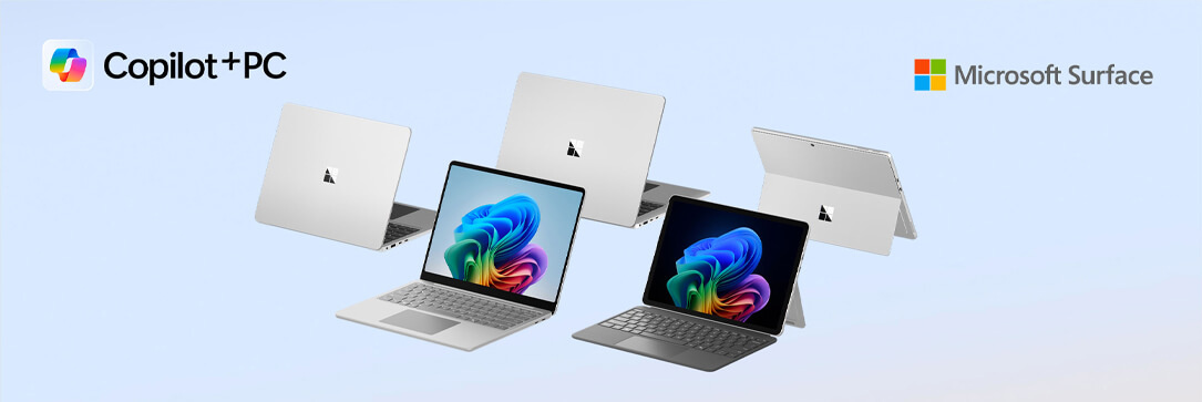 Microsoft Surface Laptop Copilot+ PC és Microsoft Surface Pro Copilot+ PC